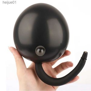 Sex Toys Dildo Pump Women Inflatable Anal Plug Gay Butt Dilator Prostate Massage Silicone Air-filled Anal Plugs Ball Tail Plug L230518