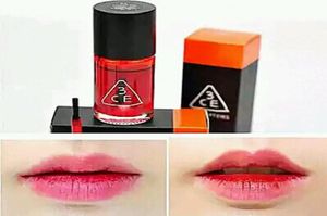 Billig 24pcs Korea 3ce 3 Konzept Augen flüssiger wasserdichte Mini Magie Kirsch Pink Lippentint Flecken Lip Gloss Lippenstift Rouge Lotion BI7959115