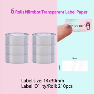 NIIMBOT 3 - 10 Rolls D110 D101 D11 H1 Etykieta termiczna Papier papierowy komercyjne kable znakowania Etykiety Etykiety Książki dla dzieci Książka