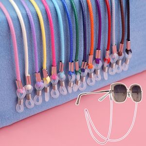 Gözlük zincirleri kayışlar güneş gözlükleri ip ipleri iplik gözlükleri zincir spor bandı tutucusu elastik anti kayma kayışları askısı 230605
