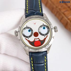 New clown luxury women watches import Quartz Movement Sapphire Crystal CNC Stainless Steel Case lady watch