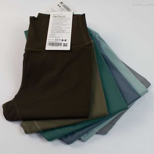 Pantaloni nudi da yoga da donna Leggings attillati Pantaloni sportivi da bodybuilding Pantaloni sportivi da allenamento a vita alta Elasticità a figura intera Popolare all'aperto