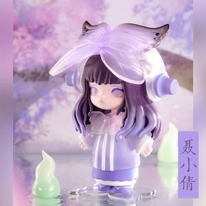 Слепая коробка Странные сказки от Liaozhai Box Toys Mite Caja Ciega Girl фигуры Kawaii Кукла Сурси