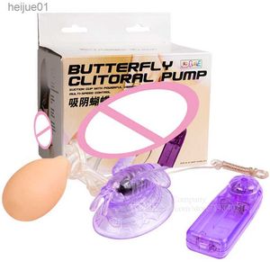 Baile Pussy Pump Pump Vagina Sucker Vibrators насос для женщины -бабочка стимулятора клитора насосные игрушки для женщин