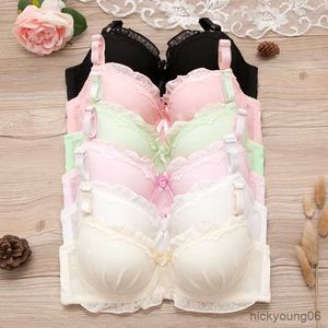 Maternity Intimates Kids Girls Bra Wireless Cotton Training Yoga Sport Underwear Breathable Thin Cup Adjustable For Teenager