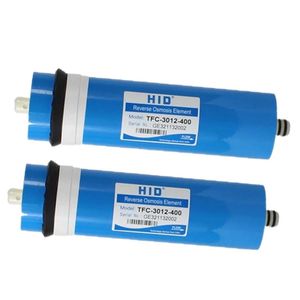 PARTI 2PCS 400 GPD Filtro Osmosi inversa HID HID TFC3012 Filtri dell'acqua di membrana 400G Cartucce RO Membrana del filtro del sistema Sistema RO