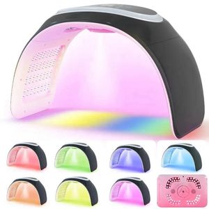 7 colori LED Light Therapy UV Nano Spray strumento Dispositivo per la cura della pelle del viso Apparecchiatura per fototerapia PDT per salone di bellezza