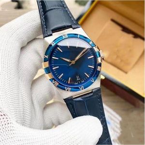 Luksusowy zegarek męski Sapphire Luminous Watch Business Automatyczne mechaniczne 41 mm pełne zegarek ze stali nierdzewnej