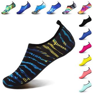 Aqua Szybkie wyschnięte w górę rzeki na plażę wód i morze Wading Swimming Suck Socks Socks Buty sportowe 34-49# P230605