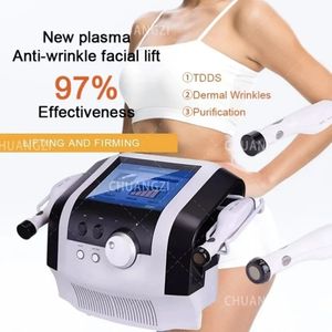 Ny 2023 Beauty Salon 2in1 RF Equipment Jet Plasma Lift Acne Treating Shower Ultrasonic Pen Machine Ultraljud Trealing Skin Care Plasmas Sterilization
