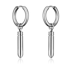 Dangle Chandelier Stainless Steel Hoop Earrings Punk Hip Hop Ear Rings For Women Men Fashion Jewelry Will And Sandy Drop Delivery Dhfhr