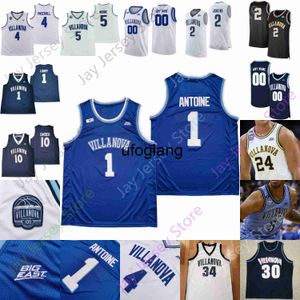 coe1 Villanova Wildcats Basketballtrikot NCAA College Angelo Brizzi Longino Nnanna Njoku Trey Patterson Eric Dixon Dhamir CosbyRoundtree Bey Cole Swider Paschal