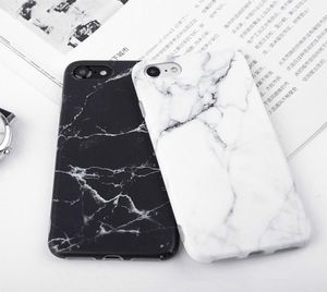Imd Marble Stone Gel Case para Apple iPhone 7 6s 6 8 Plus 5 5s SE X 10 XR XS Max Cases Black White Soft Squishy phone Case7929358