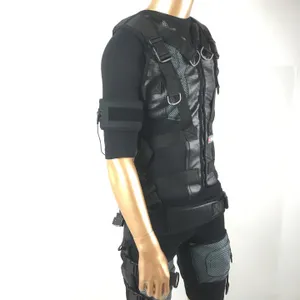 Emniyet takım elbiseli Miha Bodytec kablosuz EMS cihazı EMS Kas Stimülatörü Egzersiz Egzersiz Fitness EMS Makinesi