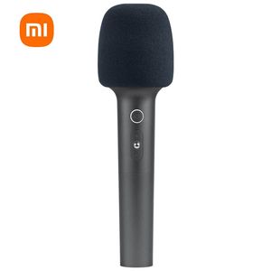 Xiaomi Mijia El Mikrofonları USB Kablosuz Alıcı TV Ev Partisi Xiaoai Sound Redmi Karaoke Mic K Şarkı Düet KTV Mikrofon