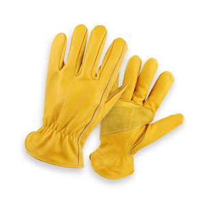 Uitrustingen Work Gloves Leather Portable Building Gardening Construction Working Riding Protective Safety Gear Equipment Men Women