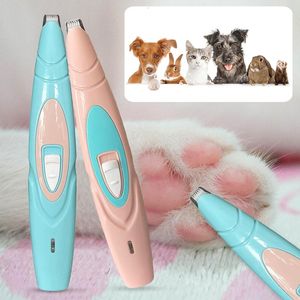 Clippers 2022 Electric Dog Clippers Professional Pet Foot Hair Trimmer Dog Grooming Hairdresser Dog Shear Butt Ear Hair Cutter pedicure