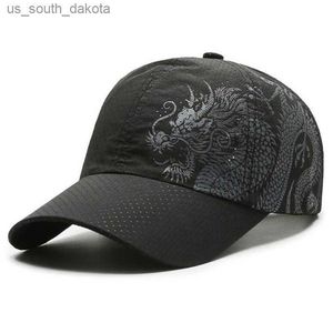 Brand fishing Dragon Cotton Mesh Cap For Men Women Gorras Snapback Caps Baseball Caps Casquette Dad Hat Outdoors Cap L230523