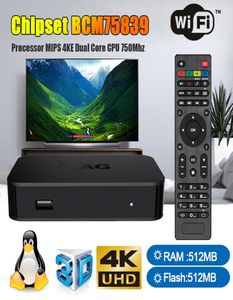 MAG 322ビルドインWiFiセットトップボックスマルチメディアプレーヤーインターネットレシーバーサポートHEVC H256 LAN PK Android Smart TV Box4932400