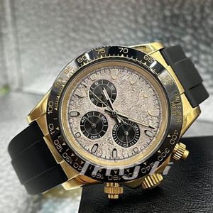 Herrenuhren, automatisches mechanisches Saphirglas, 40 mm, Edelstahl, mit silbernem Zifferblatt, solider Schließe, Montre de Luxe, super leuchtende Uhrwerk-Armbanduhr, 27 Stil -25