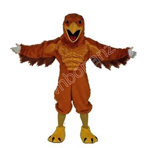 Golden Eagle Mascot Costumes Cartoon Fancy Suit For Adult Animal Theme Mascotte Carnival Costume Halloween Fancy Dress