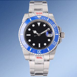 ELOJ Gold Watch zegarek mechaniczny 8215 Ruch Luminous Sapphire Waterproof Sports Sports Montre Lukse zegarek dla mężczyzn U1 904L Stal nierdzewna