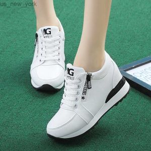 Women Sneakers 2020 Autumn Women Buty Buty Fashion Women Casual Buty Wysokość Kobieta Wzrost platformy buty do chodzenia L230518