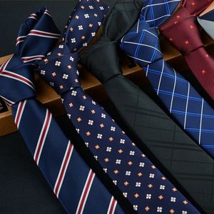 Neck Ties 6 cm black slim ties for men luxury purple Wedding green necktie Fashion Plaid Business gravata masculina 6cm cravates homme 230605