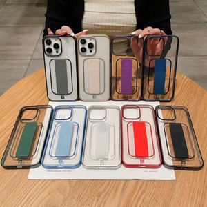 Frosted Matte Chromed Case for iPhone 14 Plus 13 Pro Max 12 11 X XR XS 7 8 Luxury Plating Metallic Soft TPU Car Magnet Suget Magnetic Holder Stand Grip Rem Phone Cover