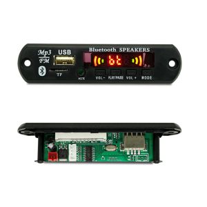 Bluetooth 5 MP3 Player Decoder Board FM Radio TF USB 3 5 mm AUX Module Music Receiver Car Kit Audio Amplifier Board