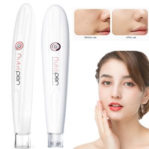 Massageador Facial Sem Fio Micro Agulha Elétrica Aparelho de Beleza Auto Injeção Hidratação Profunda Caneta Nutri Derma Equipamento de Uso Doméstico 230607