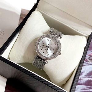 Relógios femininos relógios de luxo de alta qualidade com bateria de quartzo casual em aço inoxidável