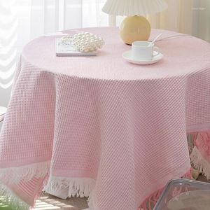 Table Cloth Cotton Linen Tablecloth Nordic Rectangular Coffee Tables Tassel Lace Tablecloths Po Luxury Dining Decor Accessories
