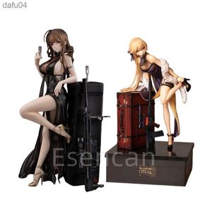 Anime kızların cephe dsr-50 ots-14 groza hk416 ver kız figürü pvc aksiyon oyuncakları oyun kız koleksiyon heykel bebek hediyesi l230522