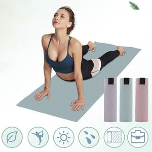 Yoga battaniyeleri Mükemmel kalınlık uzun hızlı kuru spor battaniye ter emilimi 230606 için antislip halı mat