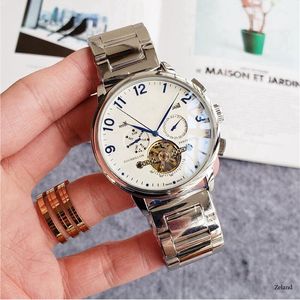 Лучшие бренды часы для мужчин запястья роскошные бизнес-часы автоматические механические наручные часы Турбиллинские водонепроницаемы