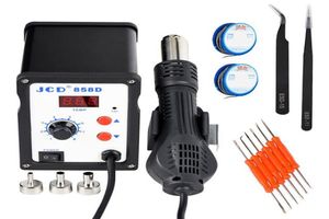 JCD soldering station 700W 858D heat gun 110V 220V solder irons LED Digital Welding Repair station t122742473