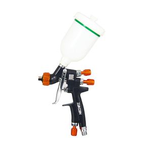 SprayPistolen HVLP Mini 5000 Spray Gun Auto Furniture Repair Spray Tool och Industry Munstycke 0,8 mm 1,0 mm kopp kapacitet 200 ml