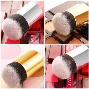 Whole Flat Top Buffer Foundation Powder Brush Cosmetic Makeup Basic Tool Wooden Handle