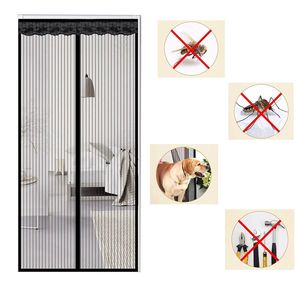 Mosquito Net Summer Anti Mosquito Insect Fly Bug Curtains Magnetic Net Mesh Automatic Closing Door Screen Kitchen Curtain 230606