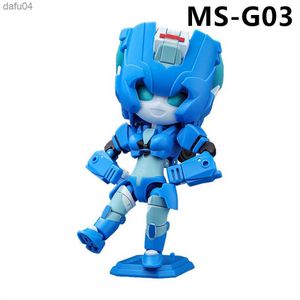 NEW Transformation Magic Square MS-TOY MS-G03 MSG03 BLUEBERRY GIRL Mini Action Figure L230522