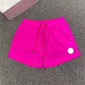 Mens shorts esportivos curtos de marca francesa, shorts masculinos de verão de luxo, tendência feminina, roupa de banho curta respirável pura, roupas curtas de qualidade