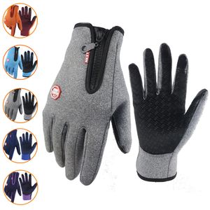 Cycling Gloves Thermal Winter Gloves For Men Women Touchscreen Warm Outdoor Cycling Driving Motorcycle Gloves Windproof Non-Slip Womens Gloves 230606