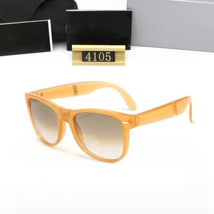 men women Fashion Designer Sunglasses Goggle Beach Driving Sun Glasses For Man Woman 4105 Eyeglasses 5 Colors High Quality Classic luxury brand UV400 Eye Glasses