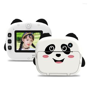 Kid instant Camera Print Dual Selfie Video Дети цифровые мини -тепловые принтеры Toys Toys Girls Gifts Printing #R40