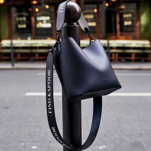Korean findkapoor New Style Shoulder bags Letter Square Structure Unisex Water Bucket Bag Postman Bag 2824bagsmall68