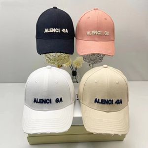 Erkek Tasarımcı Şapka Çift Spor Tasarımcı Top Kapakları Kadın Moda Deliği Casquette Açık Güneşlik Sıcaklık Mektubu Nakış 3D Kapak