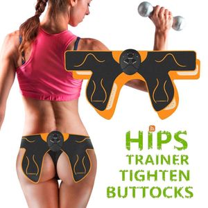 Core Abdominal Trainers EMS Wireless Remote Hips Trainer Electric Muscle Stimulator Fitness Tones Butt Slimming Massager Fitness Massage Tool 230607