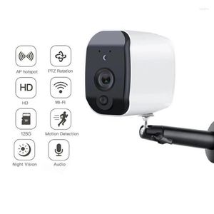 Camcorders 1PC EST High Qulity Wireless Waterproof 1080p Battery IP Camera Home Outdoor Security System WiFi