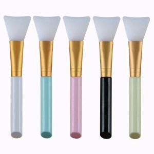 Fan Shaped Makeup Brushes Soft Silicone Mask Brushes Facial Face Mash Women Mixing Skin Cosmetic Face Care